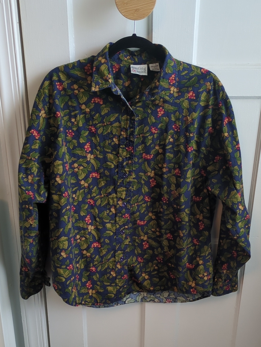 Women's Vintage Cottagecore Cotton button down